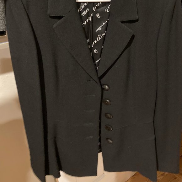 Complice suit and skirt, black, size US small - Picture 4 of 16